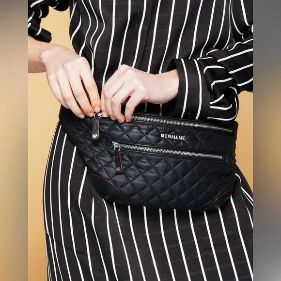 MZ Wallace Crosby Beltbag Black - Picture 3 of 13